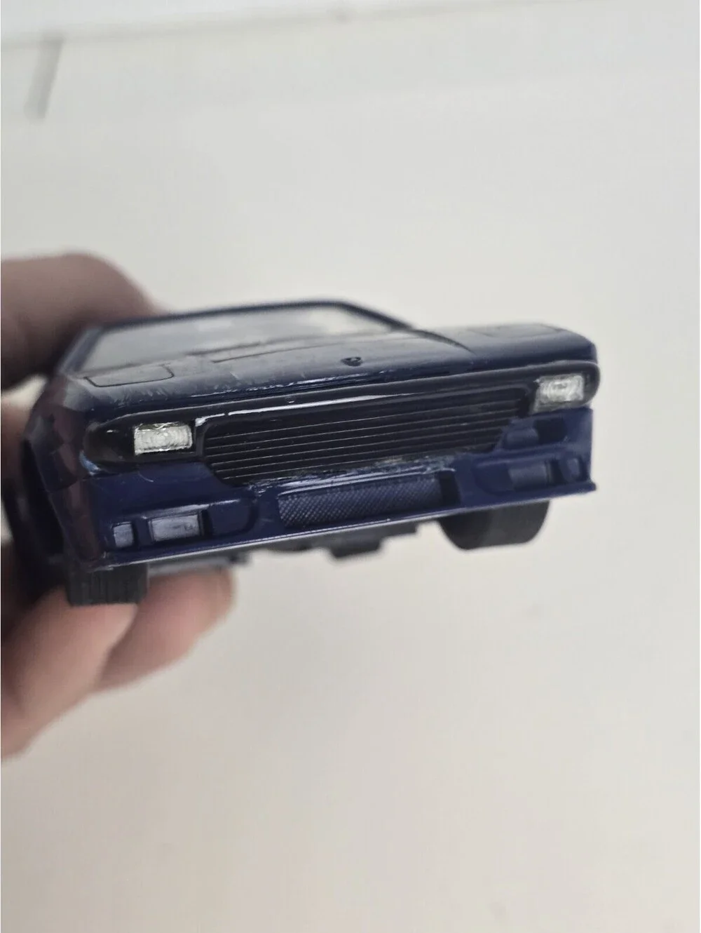 1976 LAMBORGHINI SILHOUETTE BUILT 1/24 Dark Blue Pre-assembled